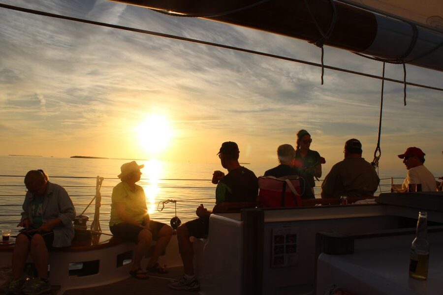 Key West: Schooner Sunset Sail with Food & Drinks - Drinks and a personal plate of hors d’oeuvres