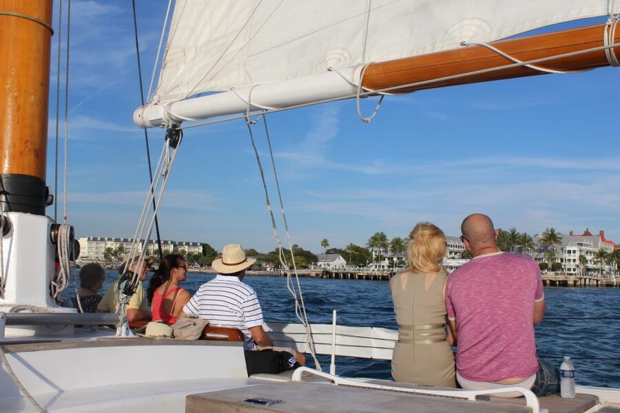 Key West: Schooner Sunset Sail with Food & Drinks - Check in behind Schooner Wharf Bar