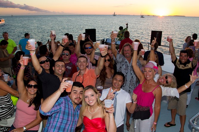 Key West Sunset Cruise: Dinner, Live Music & Drinks Included - Finding your best place onboard