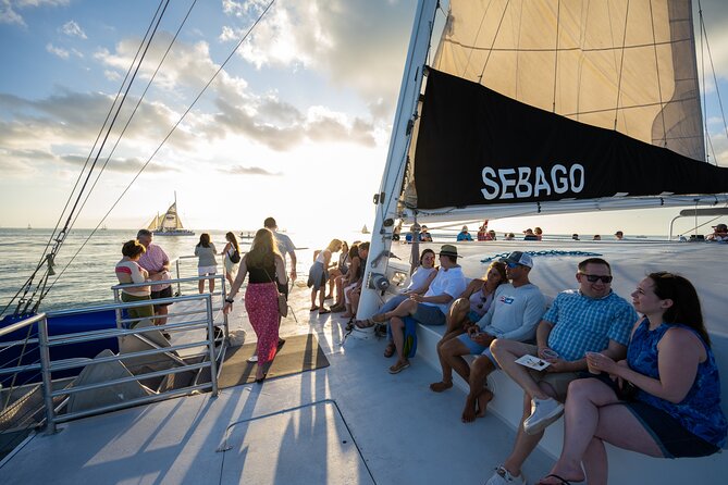 Key West Sunset Sail with Open Bar, Live Music and Hors D'oeuvres - From the harbor to Mallory Square