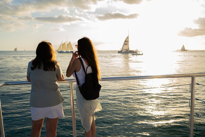 Key West Sunset Sail with Open Bar, Live Music and Hors D'oeuvres - Finding the best view at sunset