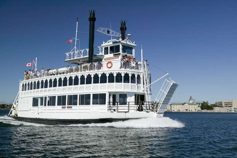 Kingston: Heart of the Thousand Islands Riverboat Cruise - Boarding the triple-deck Island Queen