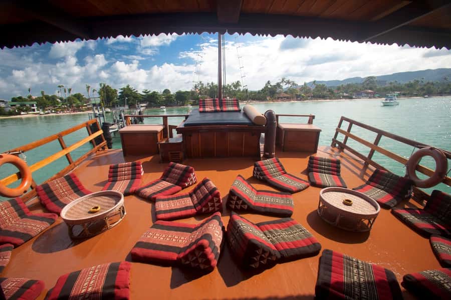 Koh Samui: Koh Phangan Island Full-Day Cruise with Sunset - Thai Lunch With Plenty of Time to Eat