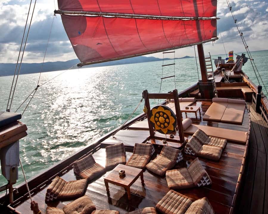 Koh Samui: Koh Phangan Island Full-Day Cruise with Sunset - The Slow Return and Sunset on the Water
