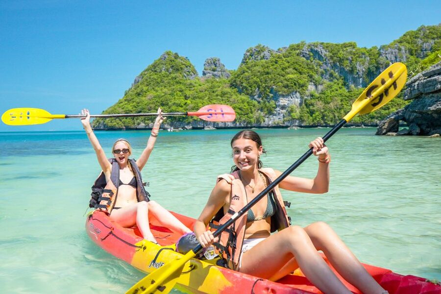 Koh Samui: Mu Ko Ang Thong Park Cruise with Kayaking Option - Wua Ta Lap and the JanJaras viewpoint