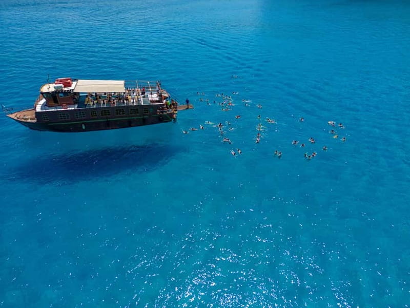 Kolympia : Transfer & Cruise to Lindos with 3 Swimming Stops - Arriving in Lindos at about 10:00