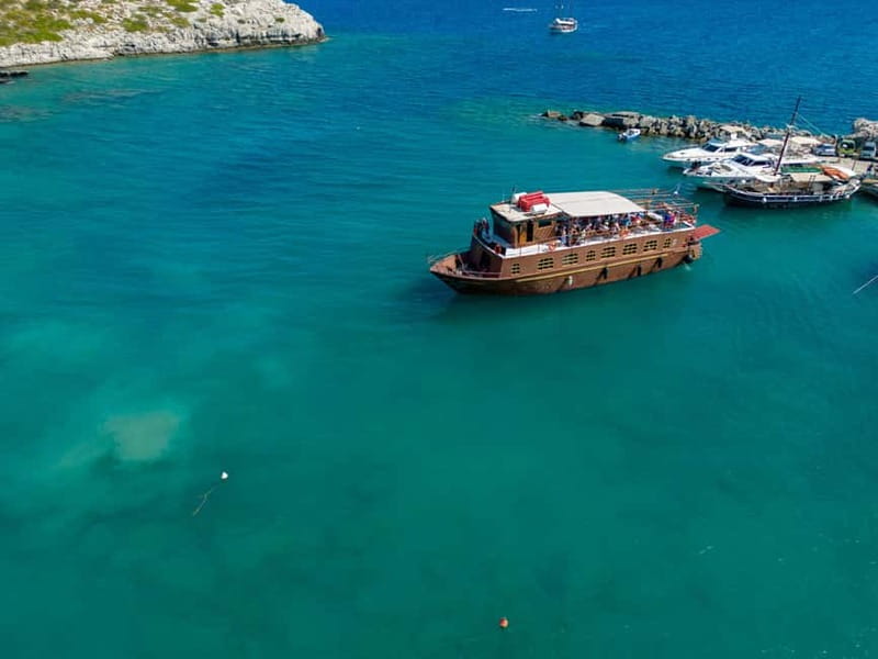 Kolympia : Transfer & Cruise to Lindos with 3 Swimming Stops - Who should book this Lindos boat trip?