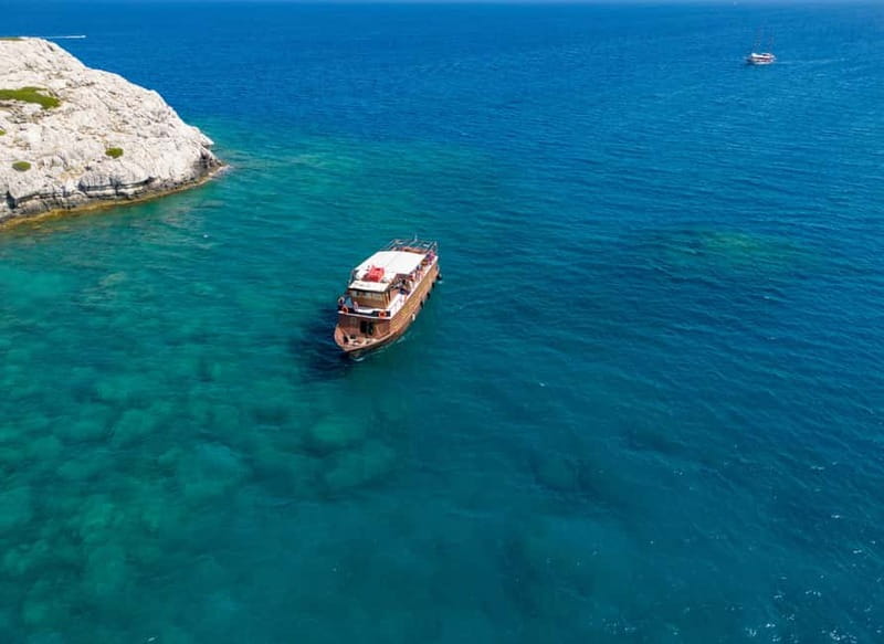 Kolympia : Transfer & Cruise to Lindos with 3 Swimming Stops - The morning pickup and Captain Sparrow boat