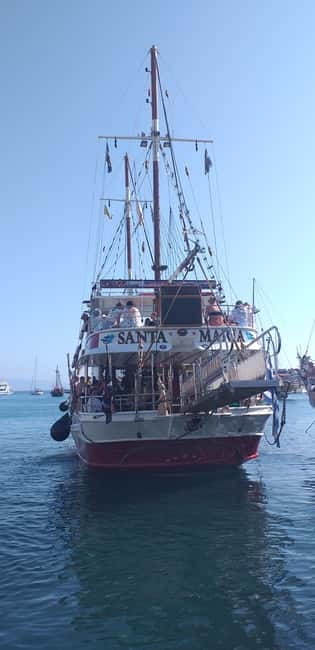 Kos: 3-Island Cruise with Lunch, Swimming and Audio Guide - A full day at sea from Kos