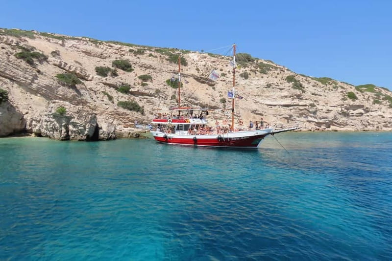 Kos: 3-Island Cruise with Lunch, Swimming and Audio Guide - Dolphin watching depends on nature
