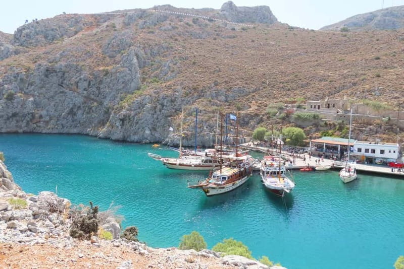 Kos: 3-Island Cruise with Lunch, Swimming and Audio Guide - Greek barbecue lunch on a wooden boat