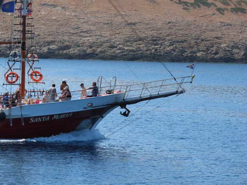 Kos: 3-Island Cruise with Lunch, Swimming and Audio Guide - The first 80 minutes: open water and island views