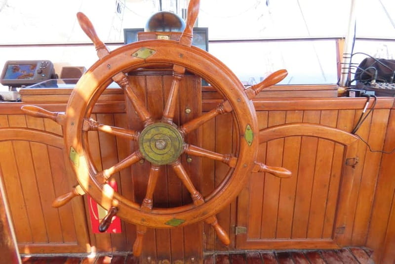 Kos : 3-Island Wooden Ship Cruise w/ Lunch on Captain Hook - Kalymnos and the village of Vathy