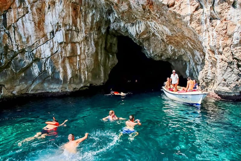 Kotor Bay: Full-Day Catamaran Cruise with Blue Cave Visit - The Blue Cave, if the sea allows