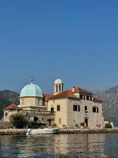 Kotor: Our Lady of the Rocks and Blue Cave Group Boat Tour - Our Lady of the Rocks and a short Perast visit