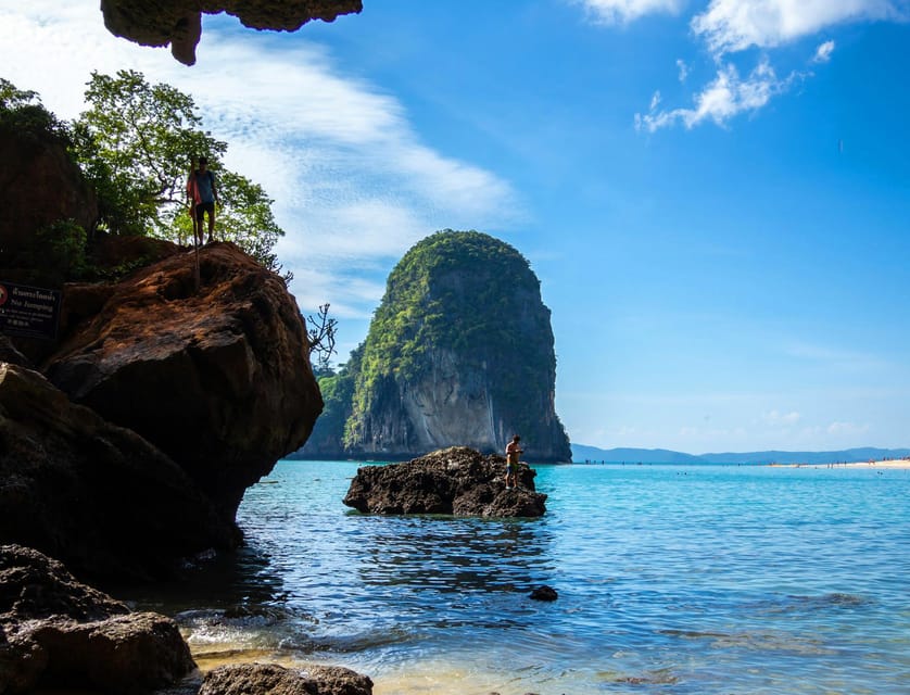 Krabi: Premium 4-Island Day Trip by Longtail Boat with Lunch - Four islands, one busy and beautiful half-day