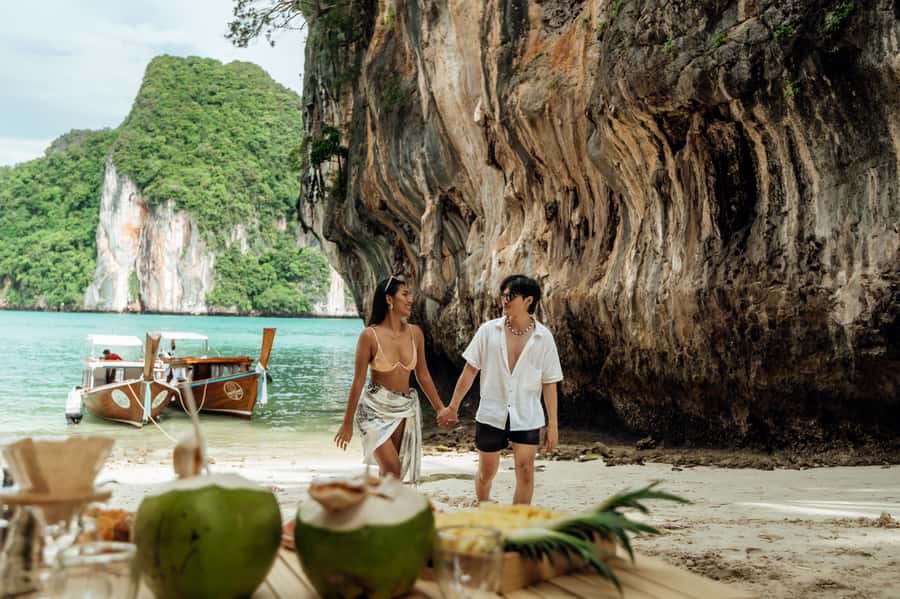 Krabi: Private Luxury Longtail Boat Island Hopping Tour - Hotel transfers and extra costs