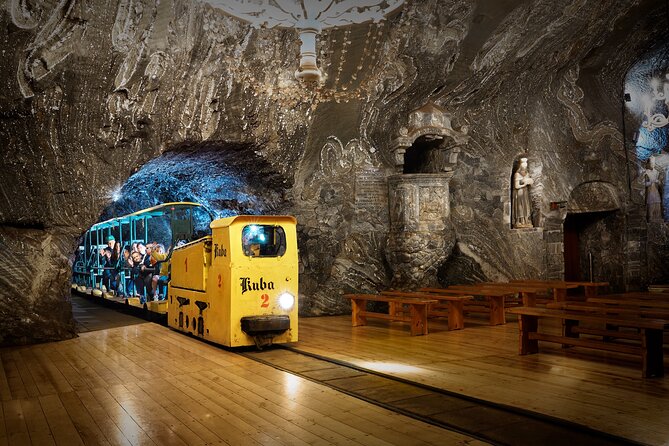 Krakow: UNESCO Bochnia Salt Mine Tour & Boat Expedition - Multimedia displays make the old mine easier to understand