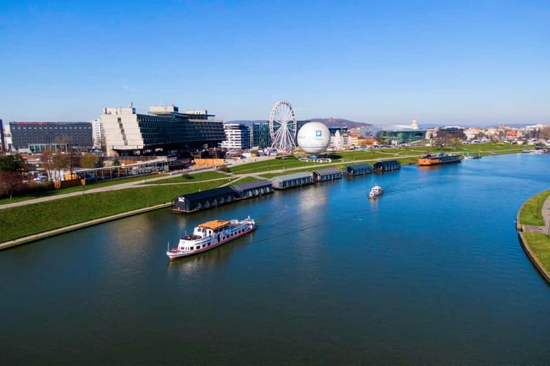 Krakow: Vistula River Sightseeing Cruise with Audio Guide - Manggha Centre and the Church on the Rock