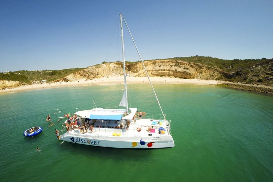 Lagos: Piedade Caves & Coastline - Catamaran - Ponta da Piedade, the scenic centerpiece
