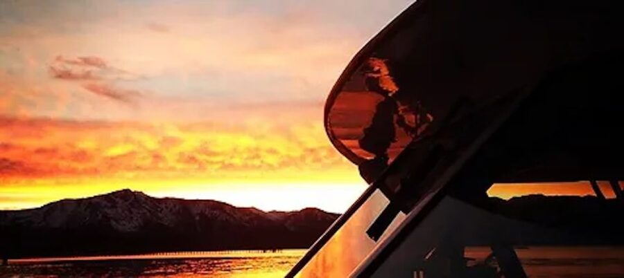 Lake Tahoe: Scenic Sunset Cruise with Drinks and Snacks - Leaving Tahoe Keys Marina for a sunset on the lake