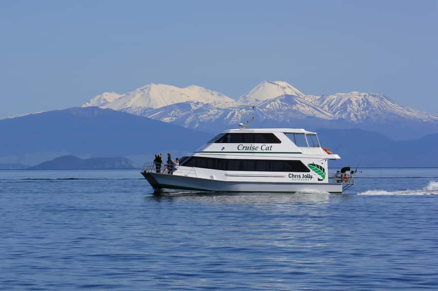 Lake Taupo: Maori Rock Carvings 10.30 AM 1.5-Hour Cruise - Reaching the carvings from Taupō Boat Harbour