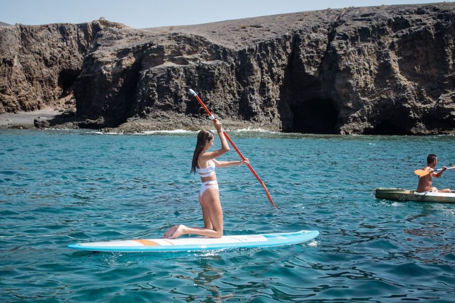 Lanzarote: Luxury Sailing Excursions to Papagayo - Lunch from the small galley
