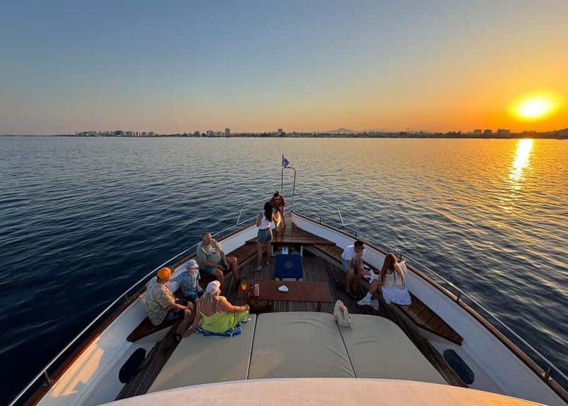 Larnaca: Sunset Cruise with a Glass of Wine - Key points to know before booking