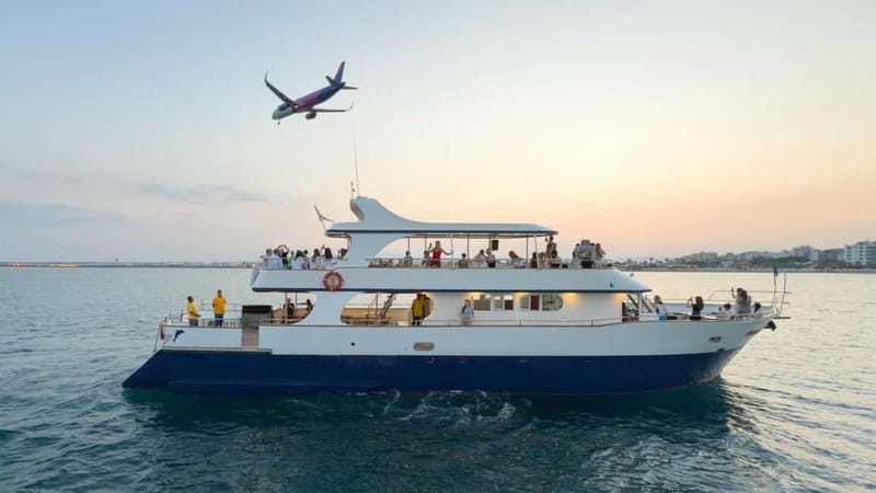 Larnaca: Sunset Cruise with a Glass of Wine - The opening sail along the Larnaca coast