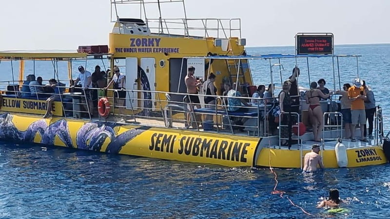 Larnaca: Yellow Submarine Mini Cruise with a Swim Stop - Who Will Enjoy This Most