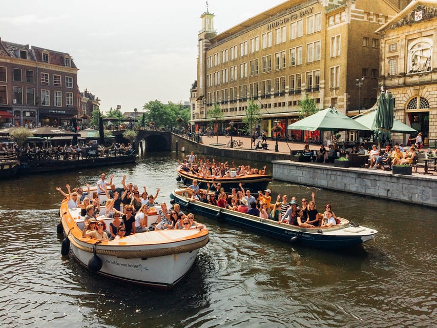 Leiden: Guided City Canal Cruise - Why Leiden is better from the water