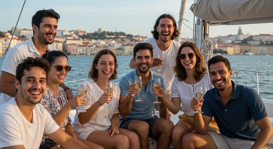 Lisbon: Champagne Sailing Tours - Snacks, wine, and the social side of the cruise