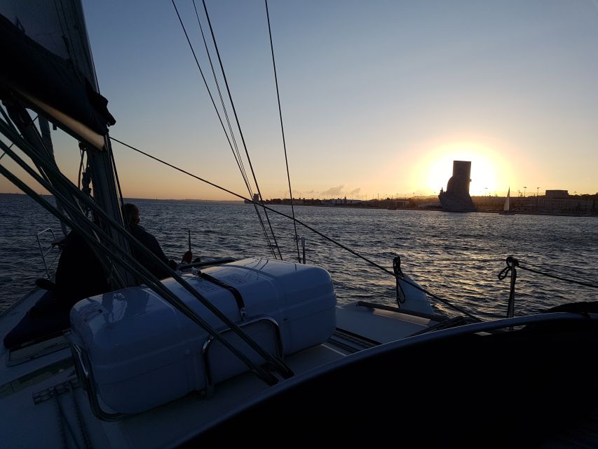 Lisbon: City Skyline Sailboat Cruise with Drink and Snacks - Sunset, weather, and what to wear