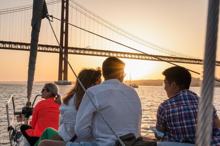 Lisbon: Daytime/Sunset/Night City Sailboat Tour with Drink - Choosing daytime, sunset, or night
