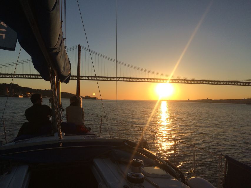 Lisbon: Enjoy a Sunset or Night Tagus River Sailboat Cruise - What the crew adds to the ride
