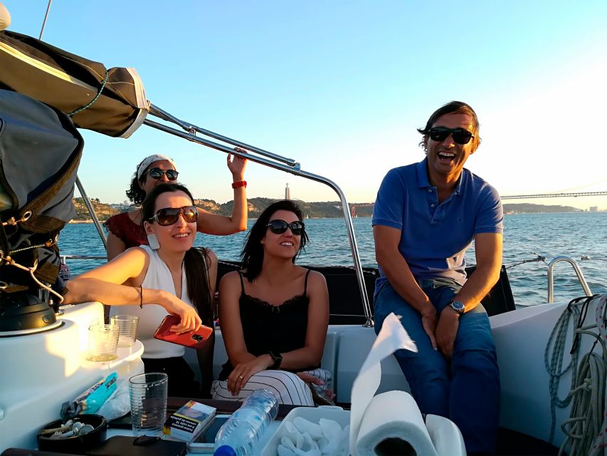 Lisbon: Sailing Tour with Wine and Snacks - Belém Tower from the river