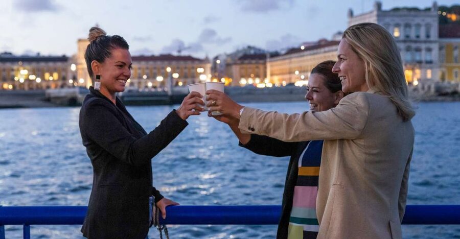 Lisbon: Sunset Cruise with Live DJ and Drinks - The DJ, music, and onboard mood