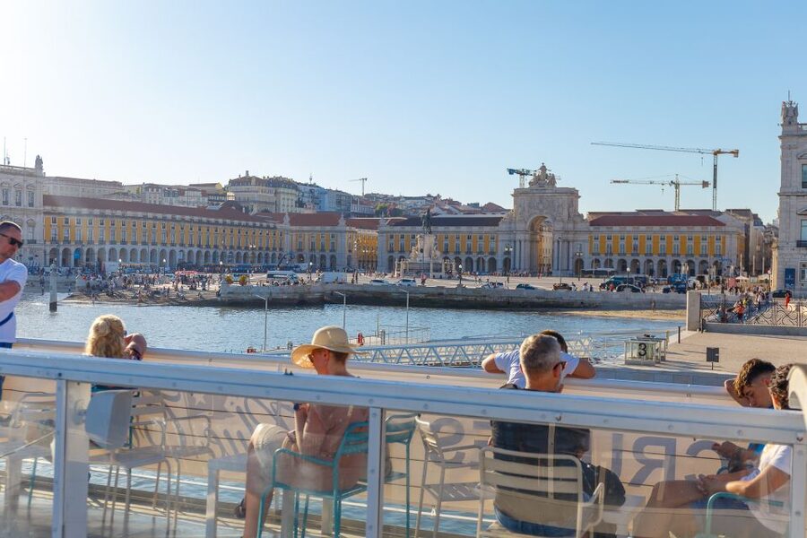 Lisbon: Tagus River Cruise with Welcome Drink - What you get for about $16