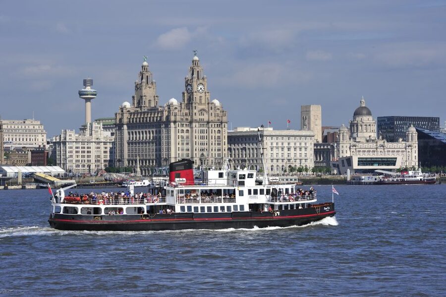 Liverpool: River Cruise and Hop-On Hop-Off Bus Tour - Starting at Pier Head and joining the Mersey Ferry