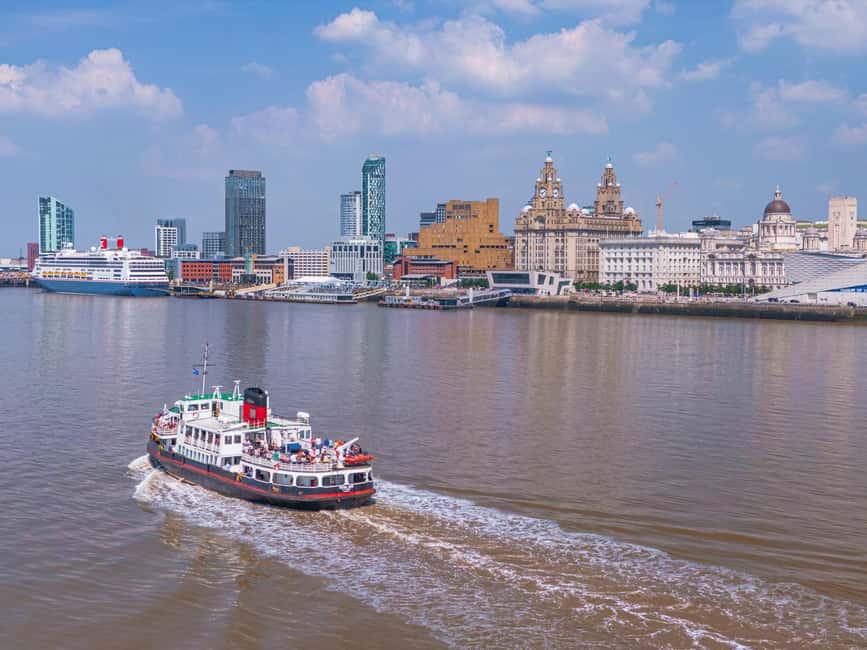 Liverpool: Sightseeing River Cruise on the Mersey River - The River Mersey crossing and Wirral views