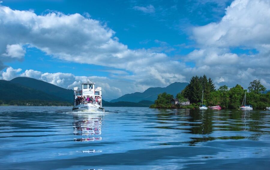 Loch Lomond: Island Discovery 2-Hour Cruise - Leaving Balloch for open Loch Lomond