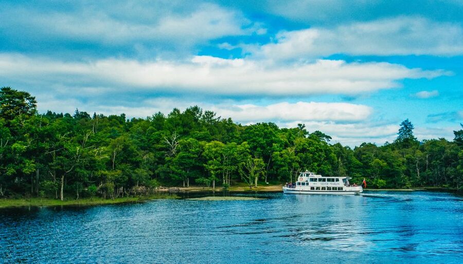 Loch Lomond: Scottish Highlands Sightseeing Cruise - Balloch departure and the first look at Loch Lomond
