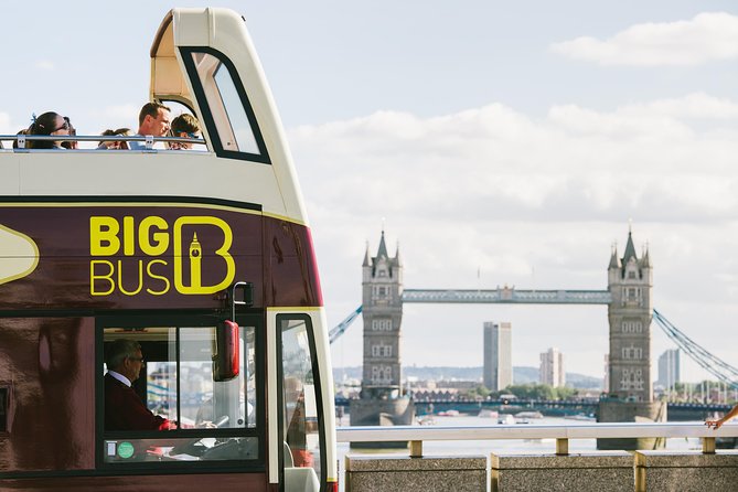London Big Bus Hop-On Hop-Off Tour with Optional River Cruise - Commentary, Comfort, and Weather
