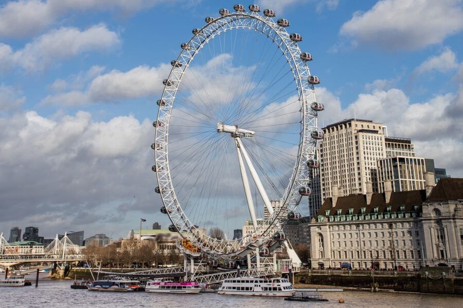 London: Thames River Cruise with Optional London Eye Ticket - Covered seats, the sun deck, and London weather
