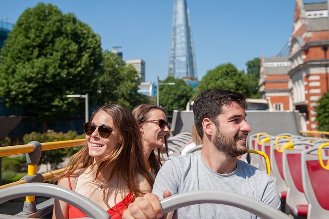 London Tootbus Hop on Hop off Bus Tour and Thames River Cruise - Audio commentary, seats, and the open top
