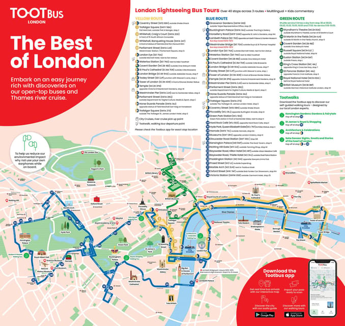 London: Tootbus Must-See Hop-On Hop-Off Bus Tour with Cruise - Key points to know before you book
