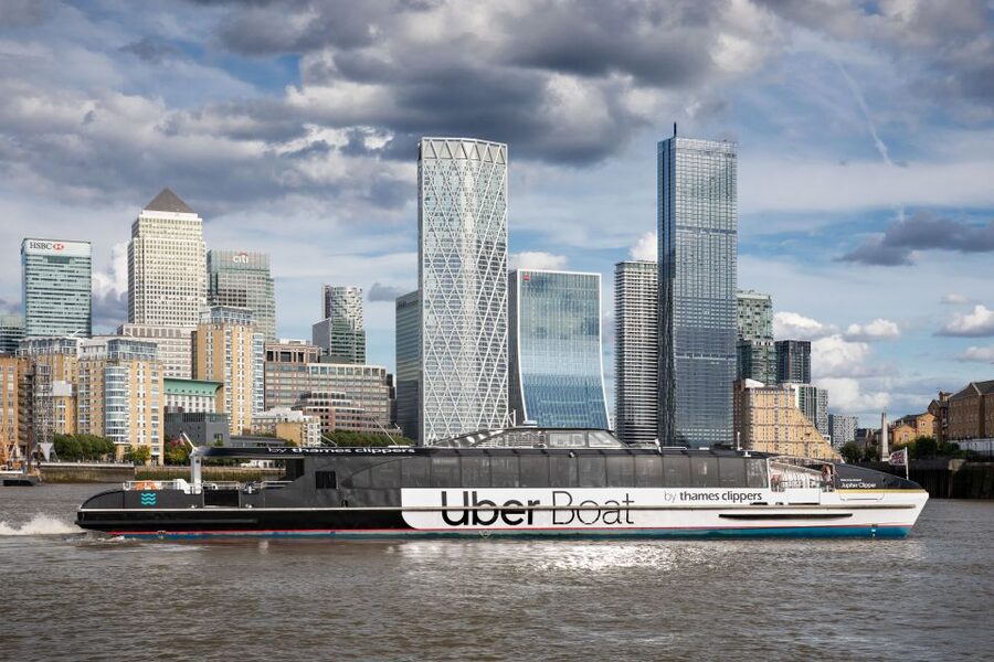 London: Uber Boat 1-Day Hop-On Hop-Off and Cable Car Tickets - A River Route Through Central and East London
