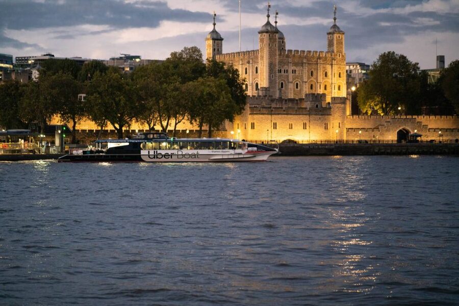 London: Uber Boat Single Trip and London Cable Car - Choosing your starting pier in central London