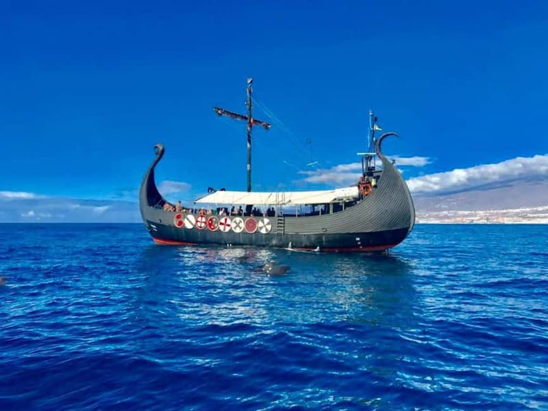 Los Cristianos: Viking Cruise Whales & Dolphins Watching - Boarding Ragnarok at Los Cristianos Harbour