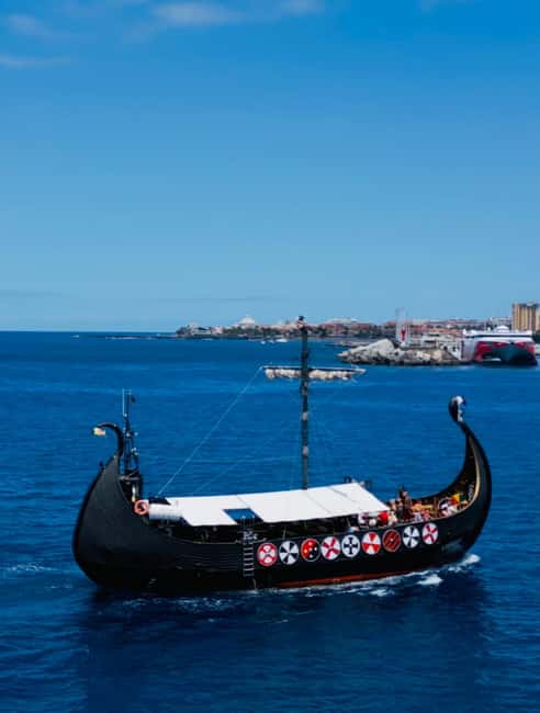 Los Cristianos: Viking Cruise Whales & Dolphins Watching - Space, shade, and the Viking atmosphere